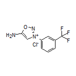 5-Amino-3-[3-(trifluoromethyl)phenyl]-1,2,3-oxadiazol-3-ium Chloride
