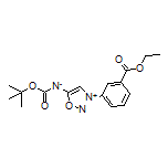 Boc[3-[3-(ethoxycarbonyl)phenyl]-1,2,3-oxadiazol-3-ium-5-yl]amide