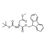 Methyl N-(Boc-amino)-N-Fmoc-glycinate