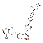 (R)-3-[6-(6-Boc-2,6-diazaspiro[3.3]heptan-2-yl)-3-pyridyl]-5-[1-(3,5-dichloro-4-pyridyl)ethoxy]-1H-indazole