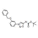Boc[3-[3-(benzyloxy)phenyl]-1,2,3-oxadiazol-3-ium-5-yl]amide