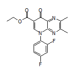 Ethyl 5-(2,4-Difluorophenyl)-2,3-dimethyl-8-oxo-5,8-dihydropyrido[2,3-b]pyrazine-7-carboxylate