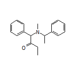 1-[Methyl(1-phenylethyl)amino]-1-phenyl-2-butanone