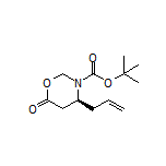 (S)-4-Allyl-3-Boc-1,3-oxazinan-6-one