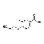 4-(2-Hydroxyethoxy)-3-iodobenzoic Acid
