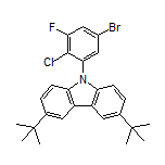 9-(5-Bromo-2-chloro-3-fluorophenyl)-3,6-di-tert-butyl-9H-carbazole