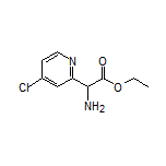 Ethyl 2-Amino-2-(4-chloro-2-pyridyl)acetate