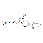 3-Bromo-5-Boc-1-[[2-(trimethylsilyl)ethoxy]methyl]-4,5,6,7-tetrahydro-1H-pyrazolo[4,3-c]pyridine