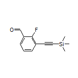 2-Fluoro-3-[(trimethylsilyl)ethynyl]benzaldehyde