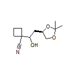1-[2-[(R)-2,2-Dimethyl-1,3-dioxolan-4-yl]-1-hydroxyethyl]cyclobutanecarbonitrile