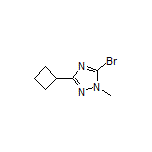 5-Bromo-3-cyclobutyl-1-methyl-1H-1,2,4-triazole