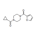 [4-(Cyclopropanecarbonyl)piperazin-1-yl](furan-2-yl)methanone