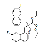 Diethyl 2,2-Bis[(7-fluoro-1-naphthyl)methyl]malonate