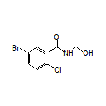 5-Bromo-2-chloro-N-(hydroxymethyl)benzamide
