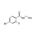4-Bromo-2-fluoro-N-(hydroxymethyl)benzamide