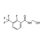 2-Fluoro-N-(hydroxymethyl)-3-(trifluoromethyl)benzamide
