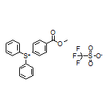 [4-(Methoxycarbonyl)phenyl]diphenylsulfonium Trifluoromethanesulfonate
