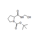 1-Boc-N-(hydroxymethyl)pyrrolidine-2-carboxamide