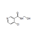 4-Chloro-N-(hydroxymethyl)nicotinamide