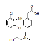 2-(Dimethylamino)ethanol 2-[2-[(2,6-Dichlorophenyl)amino]phenyl]acetate