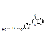 2-[4-[2-(2-Hydroxyethoxy)ethoxy]phenyl]-4H-chromen-4-one
