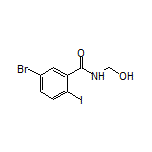 5-Bromo-N-(hydroxymethyl)-2-iodobenzamide