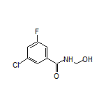 3-Chloro-5-fluoro-N-(hydroxymethyl)benzamide