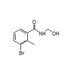 3-Bromo-N-(hydroxymethyl)-2-methylbenzamide