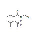 3-Fluoro-N-(hydroxymethyl)-2-(trifluoromethyl)benzamide