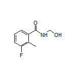 3-Fluoro-N-(hydroxymethyl)-2-methylbenzamide