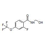 2-Fluoro-N-(hydroxymethyl)-4-(trifluoromethoxy)benzamide