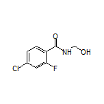 4-Chloro-2-fluoro-N-(hydroxymethyl)benzamide