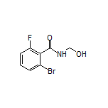 2-Bromo-6-fluoro-N-(hydroxymethyl)benzamide