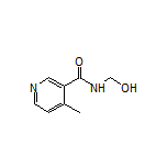 N-(Hydroxymethyl)-4-methylnicotinamide
