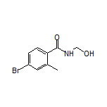 4-Bromo-N-(hydroxymethyl)-2-methylbenzamide