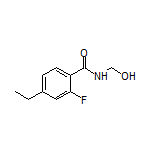 4-Ethyl-2-fluoro-N-(hydroxymethyl)benzamide