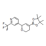 6-[2-(Trifluoromethyl)pyridin-4-yl]-3,6-dihydro-2H-pyran-4-boronic Acid Pinacol Ester