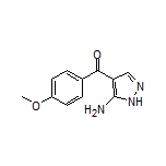 (5-Amino-1H-pyrazol-4-yl)(4-methoxyphenyl)methanone