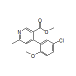 Methyl 4-(5-Chloro-2-methoxyphenyl)-6-methylnicotinate