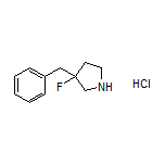 3-Benzyl-3-fluoropyrrolidine Hydrochloride