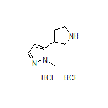1-Methyl-5-(pyrrolidin-3-yl)-1H-pyrazole Dihydrochloride
