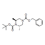 (2S,6S)-1-Boc-4-Cbz-2,6-dimethylpiperazine