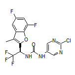 (R)-1-(2-Chloropyrimidin-5-yl)-3-[1-(5,7-difluoro-3-methylbenzofuran-2-yl)-2,2,2-trifluoroethyl]urea