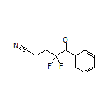 4,4-Difluoro-5-oxo-5-phenylpentanenitrile
