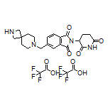 5-(2,7-Diazaspiro[3.5]nonan-7-ylmethyl)-2-(2,6-dioxopiperidin-3-yl)isoindoline-1,3-dione Bis(trifluoroacetate)