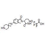 3-[1-Oxo-5-(2,7-diazaspiro[3.5]nonan-2-yl)isoindolin-2-yl]piperidine-2,6-dione Trifluoroacetate