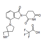 3-[1-Oxo-4-(2,6-diazaspiro[3.4]octan-6-yl)isoindolin-2-yl]piperidine-2,6-dione Trifluoroacetate