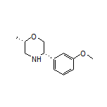 (2S,5S)-5-(3-Methoxyphenyl)-2-methylmorpholine