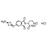 5-(cis-3-Aminocyclobutoxy)-2-(2,6-dioxopiperidin-3-yl)isoindoline-1,3-dione Hydrochloride