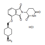4-[(cis-4-Aminocyclohexyl)methoxy]-2-(2,6-dioxopiperidin-3-yl)isoindoline-1,3-dione Hydrochloride